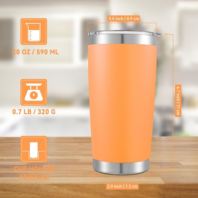 20 oz Tumblers Stainless Steel Tumbler - Image 5