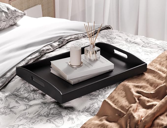 Bamboo Set of 2 Serving Trays - Image 6