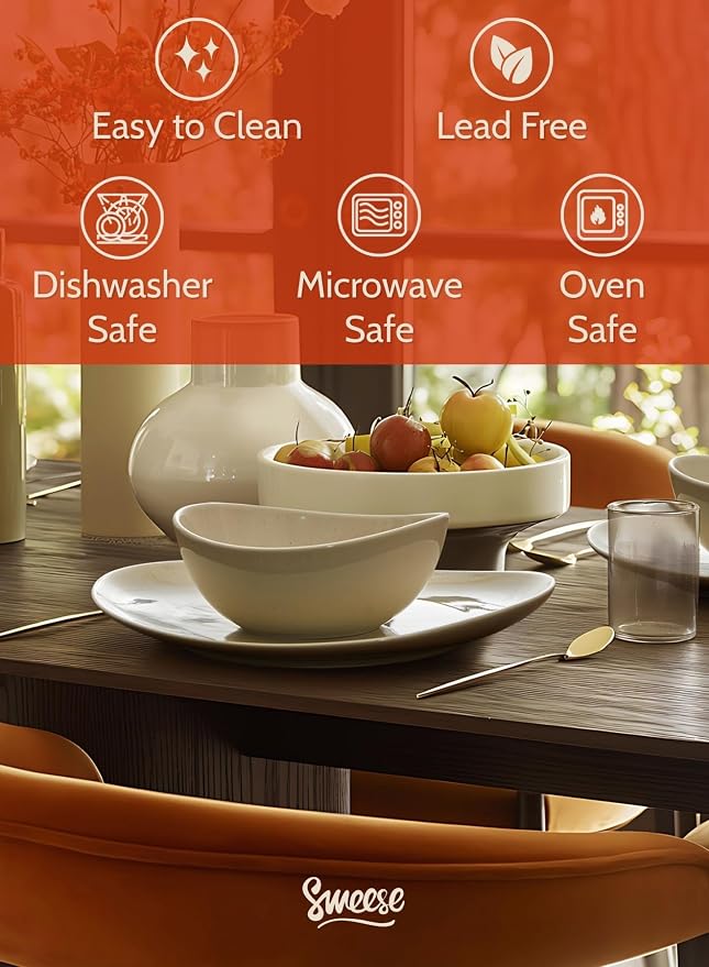 Sweese Porcelain Serving Bowls Set - Image 3