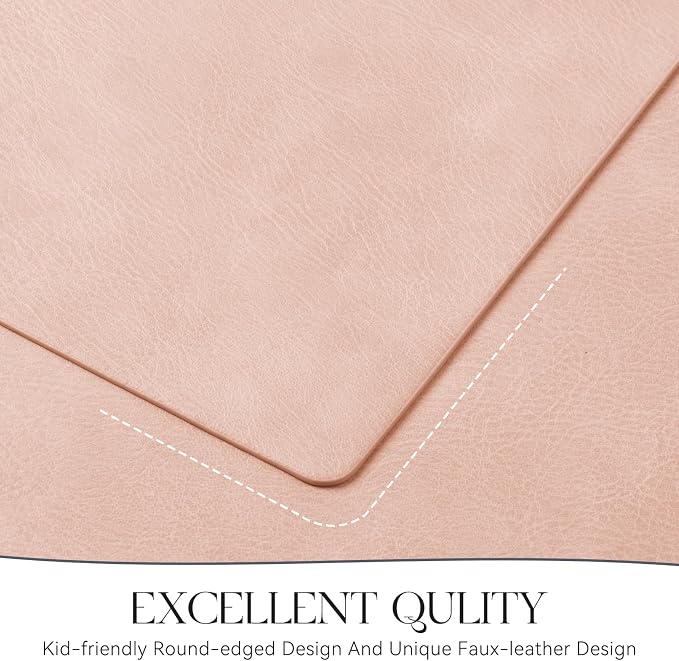 MOSAYT Vinyl Placemats Set of 6-12 X 17 Inch - Image 5
