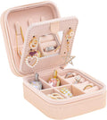 KElofoN Travel jewelry case Travel jewelry box Travel Jewelry Organizer Small by KElofoN