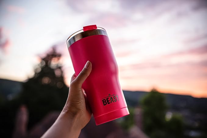 Beast 30 oz Tumbler Stainless Steel Vacuum Insulated Coffee Ice Cup Double Wall - Image 3