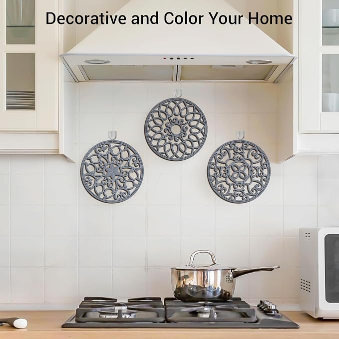 SMARTAKE 3 Set Silicone Trivet Mats - Image 5