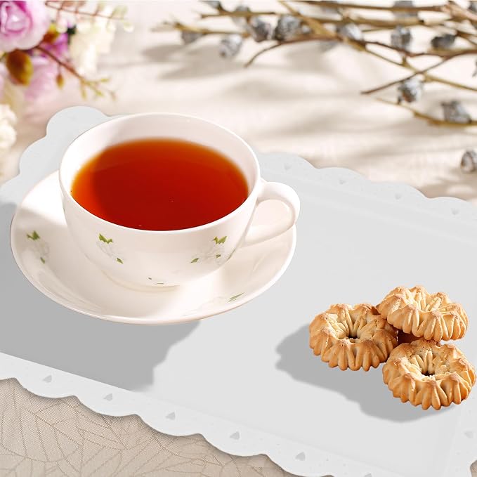 Food Tray, 12 Pack Serving Tray Serving Platter Cookies Dessert Plates - Image 7