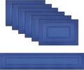 PIGCHCY Placemats with Matching Table Runner, Heat Resistant Vinyl Woven by PIGCHCY