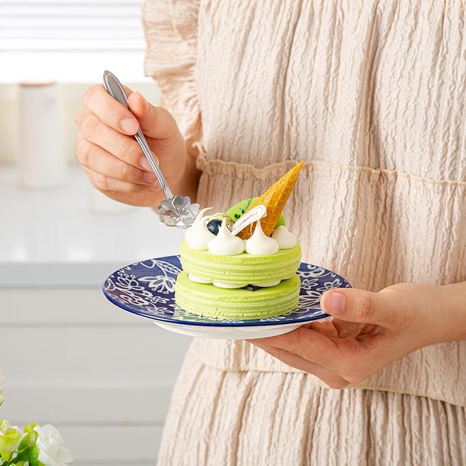 Ceramic Dessert Plates Set - Image 6