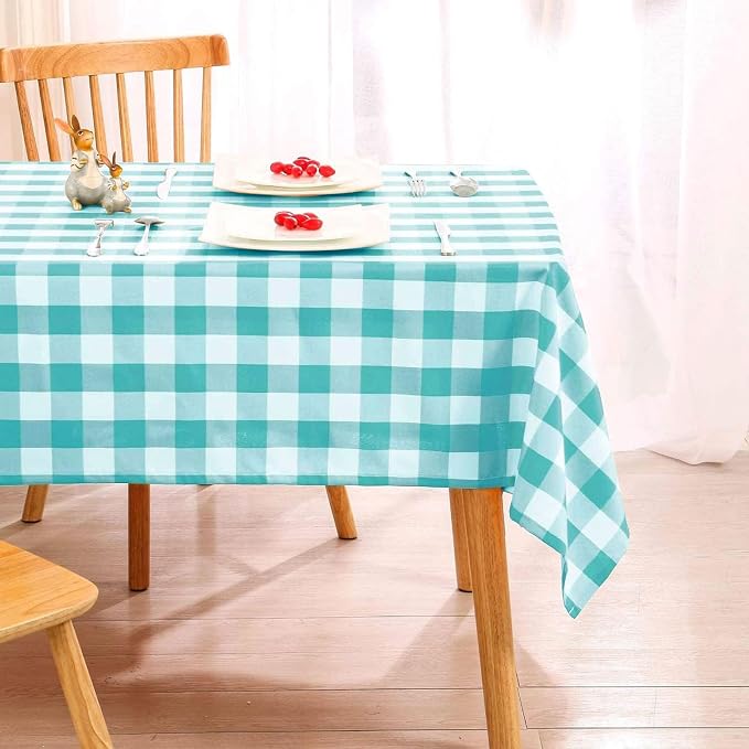 Checkered Tablecloth Square, 30 x 30 Inch - Image 5