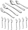 LIANYU 72-Piece Silverware Set by LIANYU