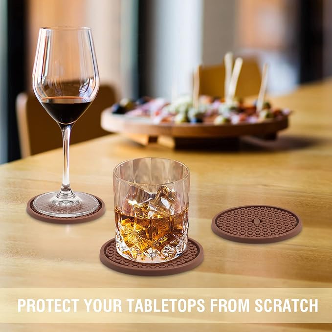 Silicone Drink Coasters - Image 6