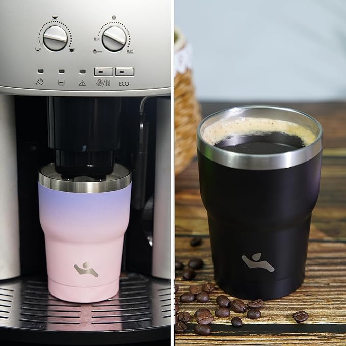 Konokyo 10 oz Tumbler with Handle and Straw, Insulated Travel Mug | Matcha - Image 7