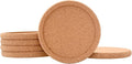 Natural Round Cork Coasters for Drinks by KitWinner