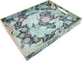 Spsyrine Serving Tray with Handles, Plastic Decorative Tray by Spsyrine