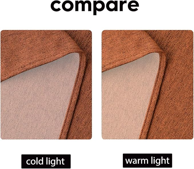 Artoid Mode Rusty Orange Table Runner, Seasonal Fall Thanksgiving Washable - Image 5