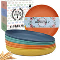 Deep Dinner Plates Set of 8 Alternative by HOMIENLY