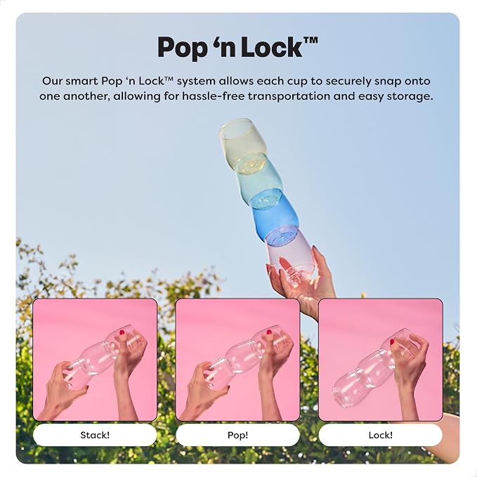 TOSSWARE POP 12oz Rocks SET OF 48, Recyclable, Unbreakable & Crystal Clear - Image 4