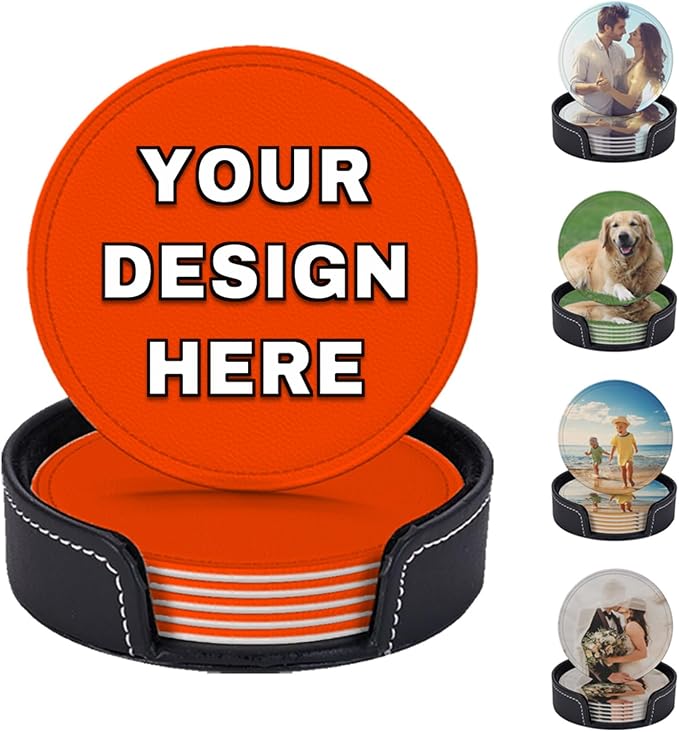 Personalized Drink Coasters by YHPHRTA