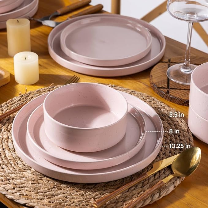 AmorArc Stoneware Dinnerware Sets - Image 2