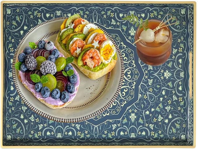 Decorative Tray, Ottoman Trays, Plastic Coffee Table Tray - Image 7