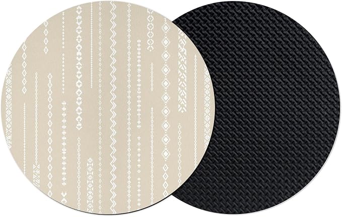 Modern Geometric Coasters Set of 2, Absorbent Coasters by Unknown