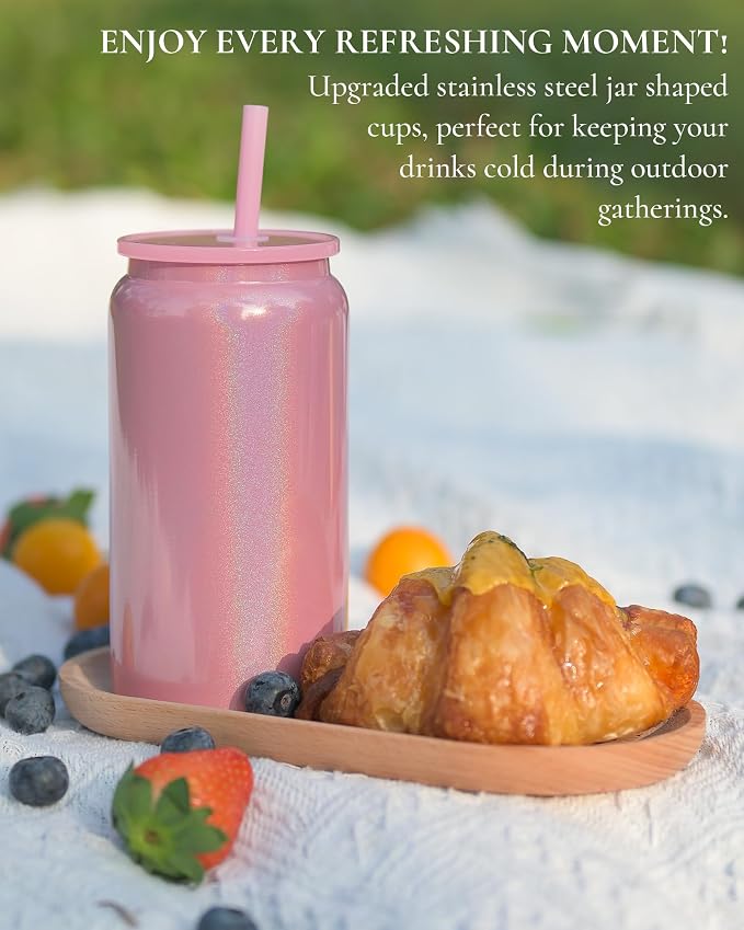 6 Pack 16 oz Tumbler, Insulated Tumbler - Image 3