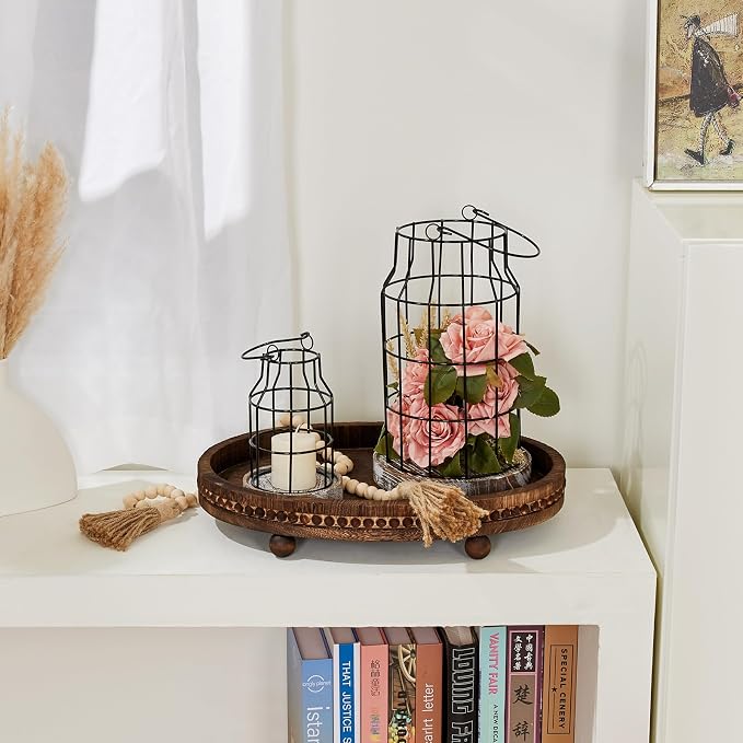 HouseJoy Wooden Decorative Tray - Image 7
