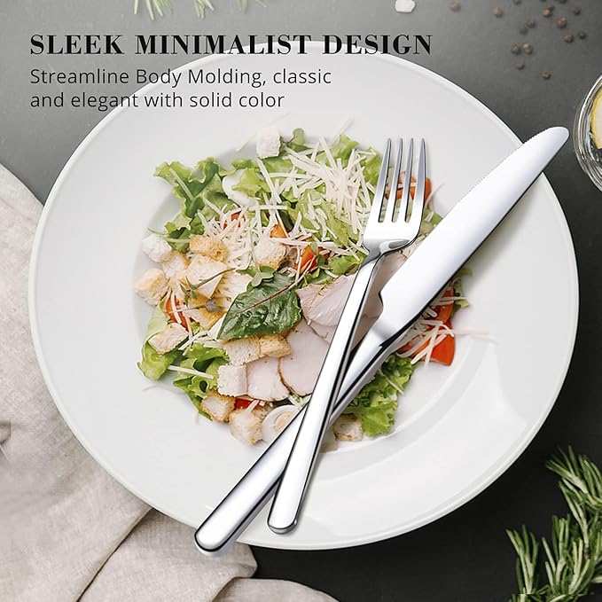 Silverware Set, 10 Piece Flatware Cutlery Set - Image 3