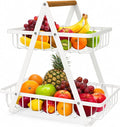 mahueeol 2-Tier Countertop Fruit Basket by mahueeol