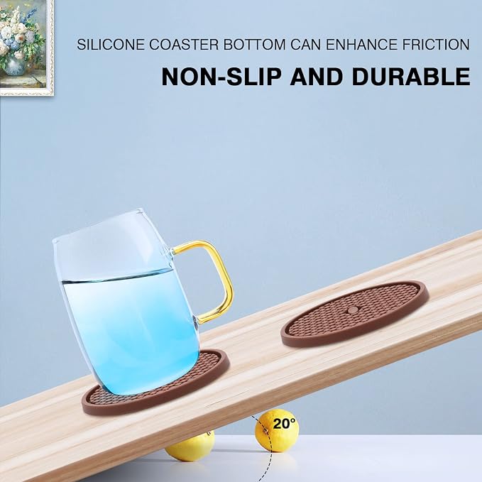 Silicone Drink Coasters - Image 5