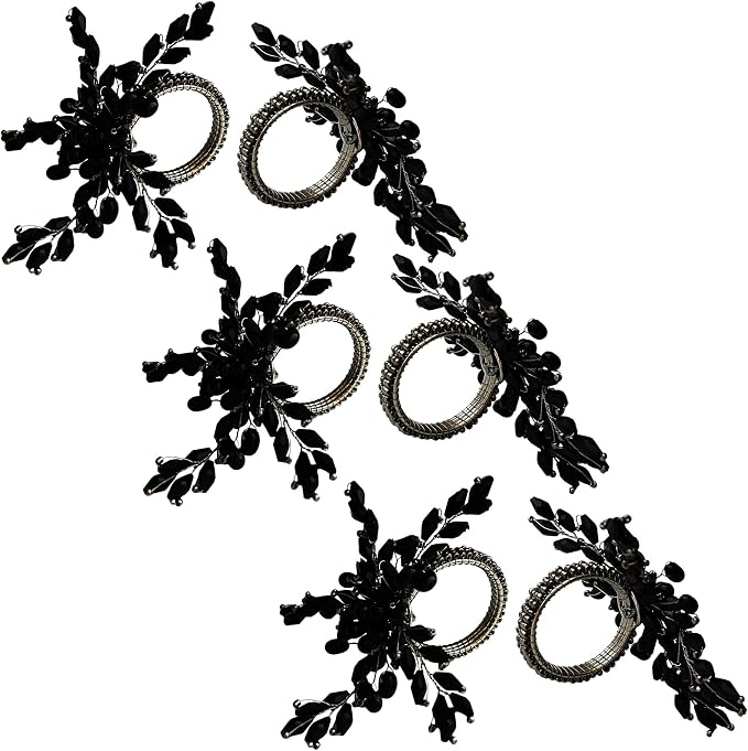 ITOS365 Napkin Rings Set of 12 for Dining Table Decoration Parties Everyday - Image 2