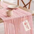 Pureegg 4-Pack Cheese Cloths Table Runner, Baby Shower, Wedding and Farmhouse by Pureegg
