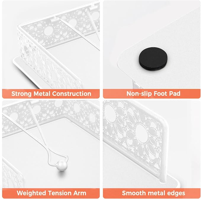 Napkin Holder for Table, Metal Organizer - Image 4