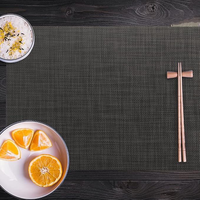 homEdge PVC Placemat, Washable Vinyl Placemats - Image 5