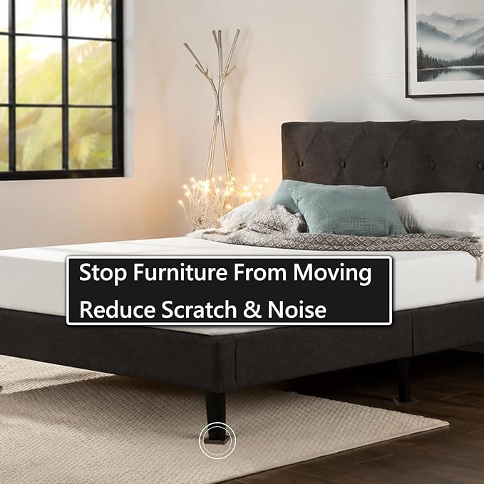 Jayen Non Slip Furniture Caster Cups Coasters Pads - Image 3