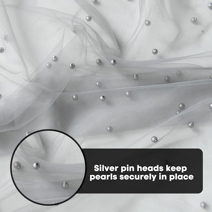 Artoid Mode 3PCS Pearl Grey Gauze Table Runner 120 Inch 10FT, Seasonal Sheer - Image 7