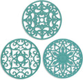 ME.FAN Trivets for Dishes/Pots/Pans, Flexible/Durable/Non Slip Hot Pads to by MEFAN