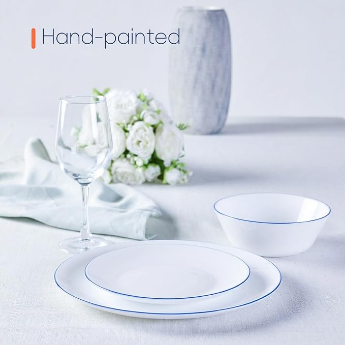 7.5 Inch Appetizer Plate Set of 6, snacks and kitchen serving - Image 4