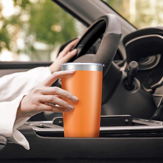 20 oz Tumbler with Lid Stainless Steel Insulated Tumblers Bulk Cups Mug | - Image 5