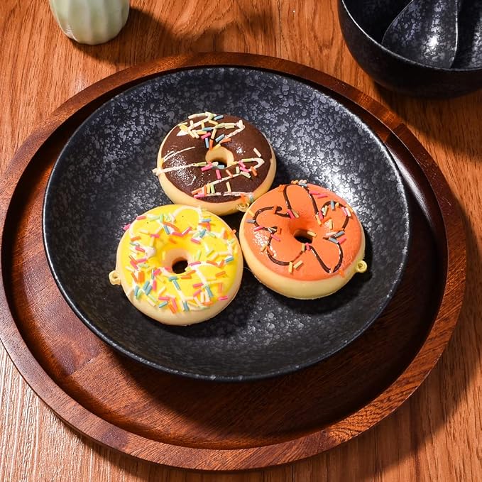 4-Piece Ceramic Dinnerware Set, Japanese Hand-painted Tableware set, A Good - Image 4