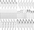Yoehka 60 Piece Silverware Set, Stainless Steel Flatware Set by Yoehka