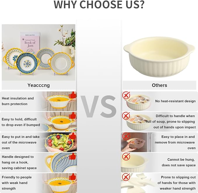Yeacccng Bohemian Soup Bowls - Image 7