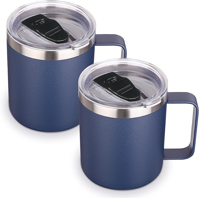 Volhoply 14oz Insulated Stainless Steel Coffee Mug by LiveFully%EF%BC%8CDrinkFreely%E2%80%94KeepGoingwithVolhoply%EF%BC%81
