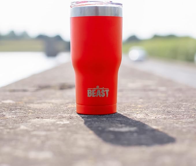 Beast 30 oz Tumbler Stainless Steel Vacuum Insulated Coffee Ice Cup Double Wall - Image 3
