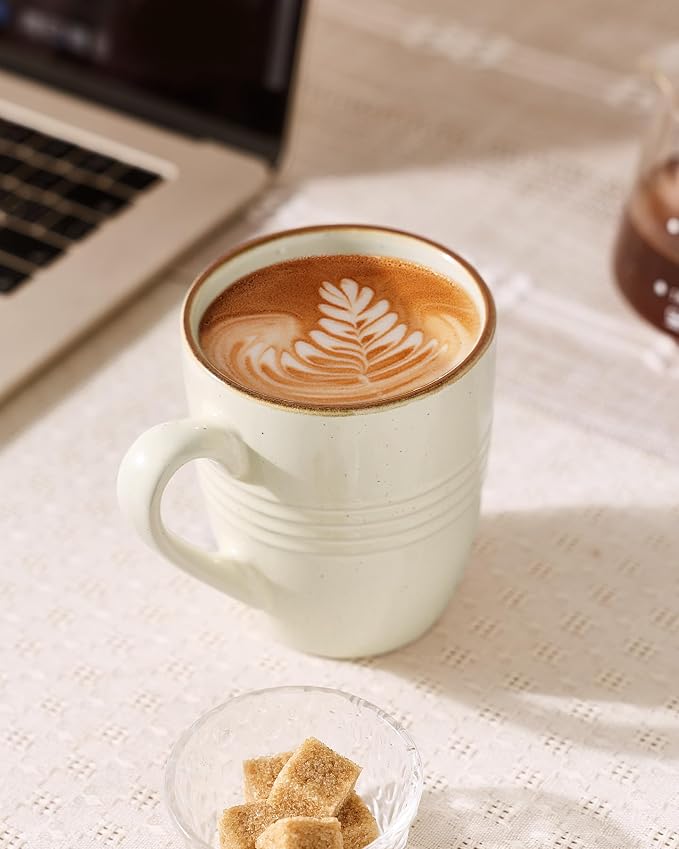 famiware Jupiter Coffee Mugs Set of 8, 13 oz Coffee Mug, Microwave and - Image 3