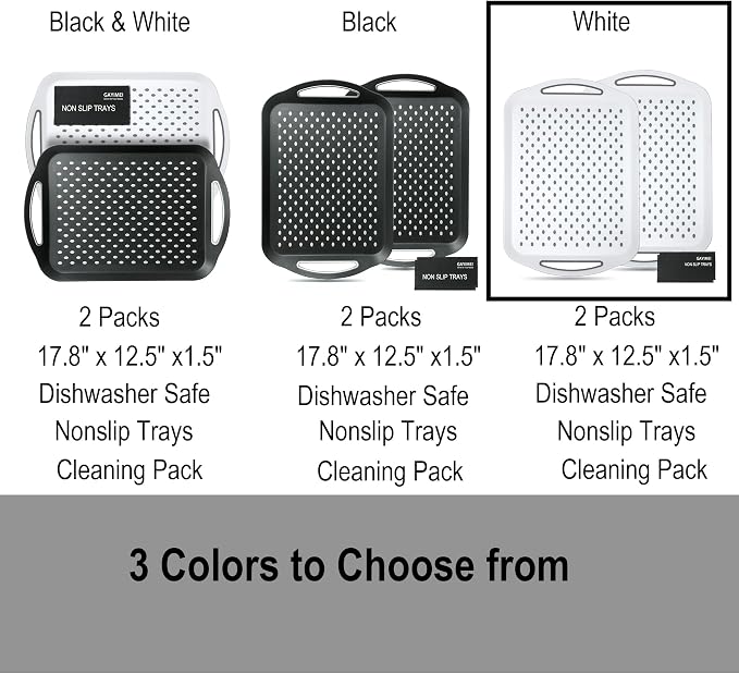 Large Anti-Slip Serving Tray - Image 7