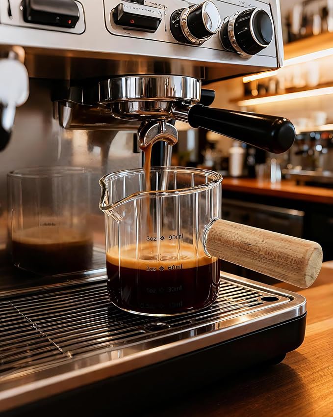 Espresso Measuring Cup 3 Oz, Espresso Glass Cups - Image 6