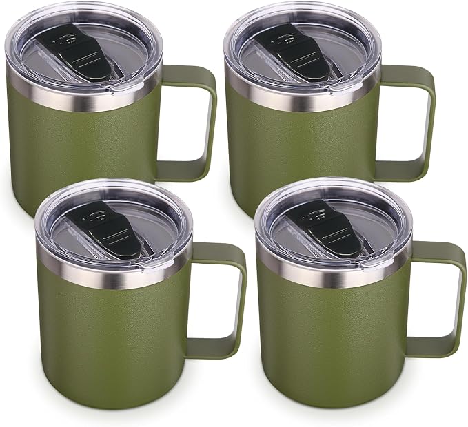 Volhoply 14oz Insulated Stainless Steel Coffee Mug by LiveFully%EF%BC%8CDrinkFreely%E2%80%94KeepGoingwithVolhoply%EF%BC%81