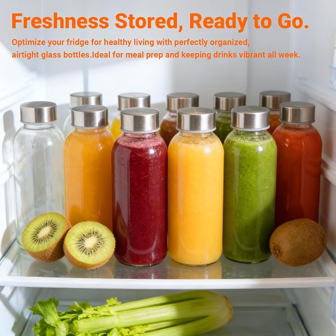 Sursip Glass Juice Bottles 16 oz - Image 7