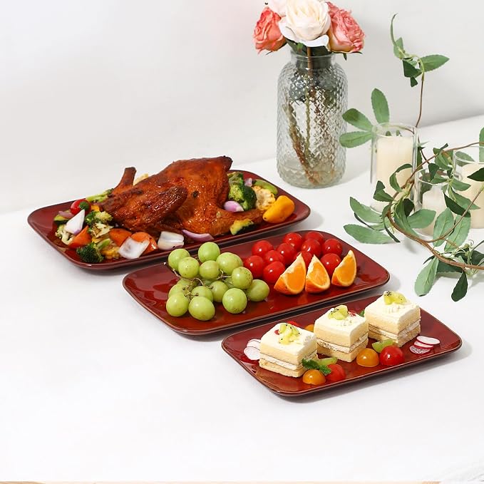 vicrays Ceramic Rectangle Serving Platters - Image 6