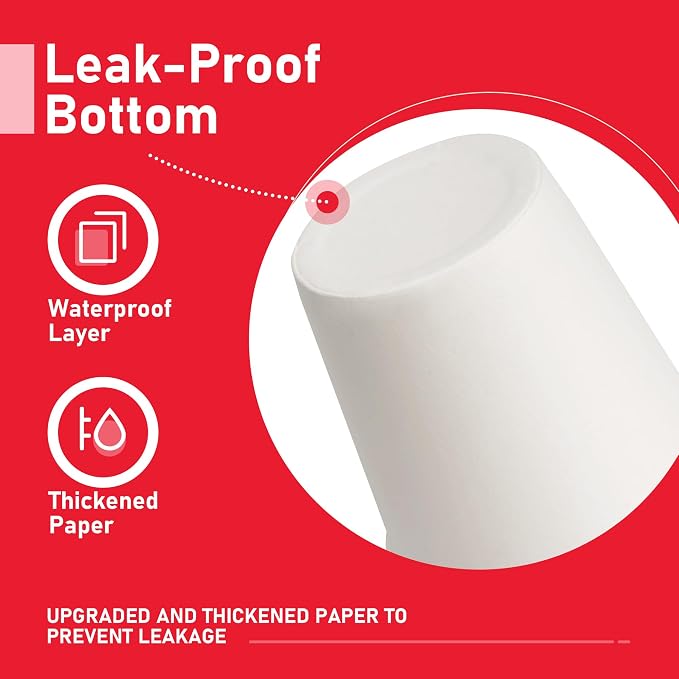 600 Pack 3 oz Disposable Paper Cups - Image 6