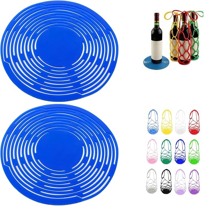 Multi-Use Silicone Storage Bag & Organizer, Silicone Wine Carrier, Portable by Unknown